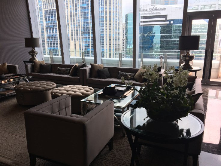 bangkok okura prestige lobby sitting area