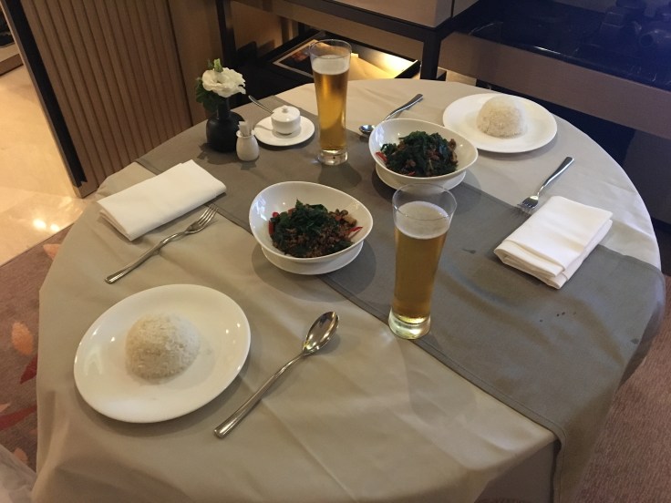 bangkok okura prestige room service dinner