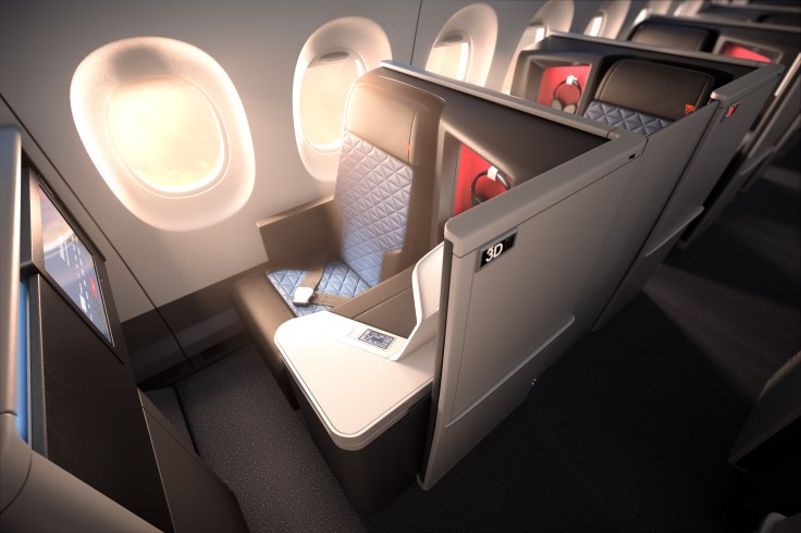 delta new business class a350
