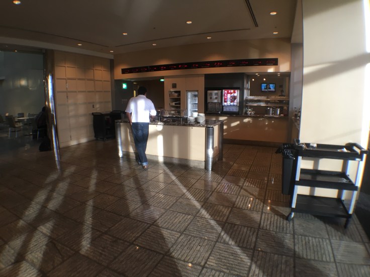 united club tokyo narita japanese food spread