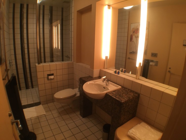 united club tokyo narita shower stall 1