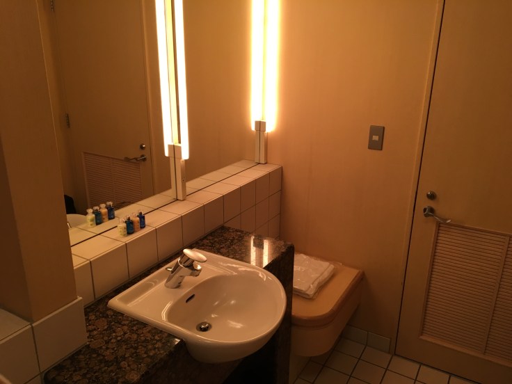 united club tokyo narita shower stall 2