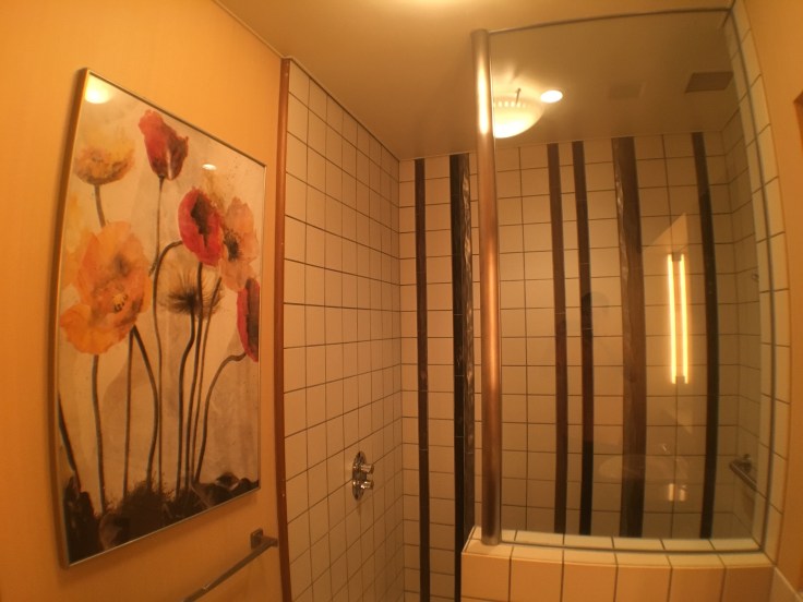 united club tokyo narita shower stall 3