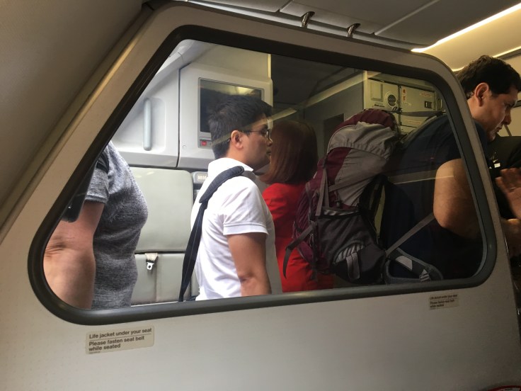 airasia cabin bulkhead partition