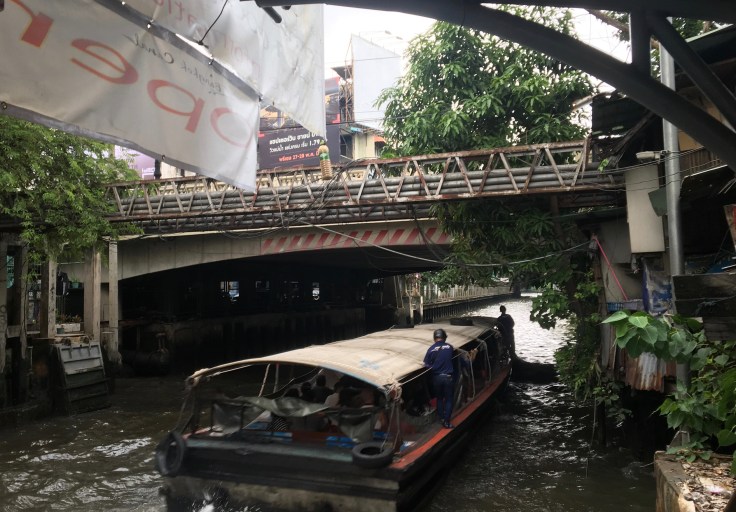bangkok tour river taxi canal