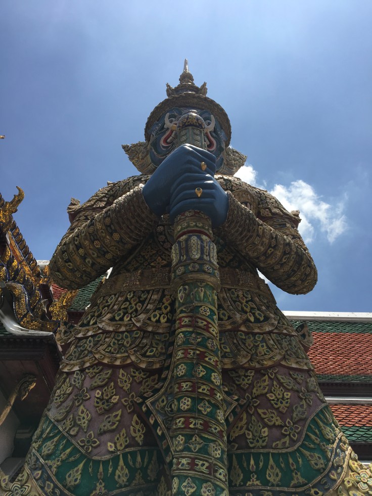 bangkok tour royal palace ornate guard