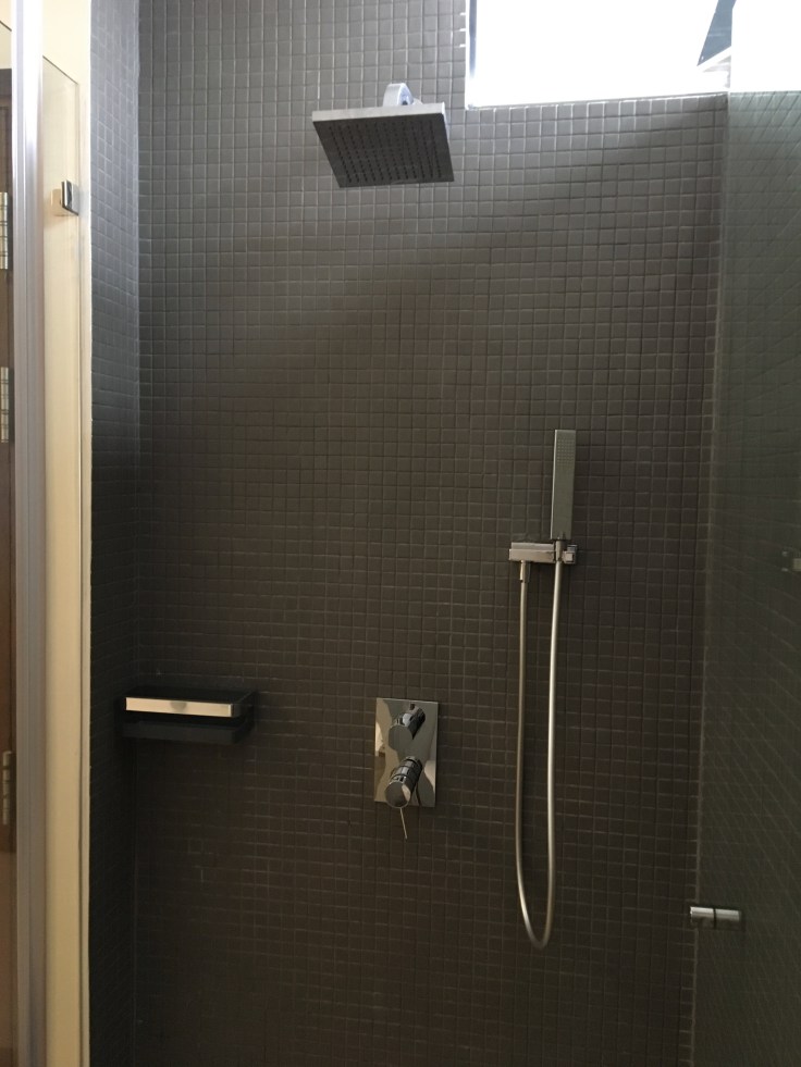 aviary hotel bathroom shower 1