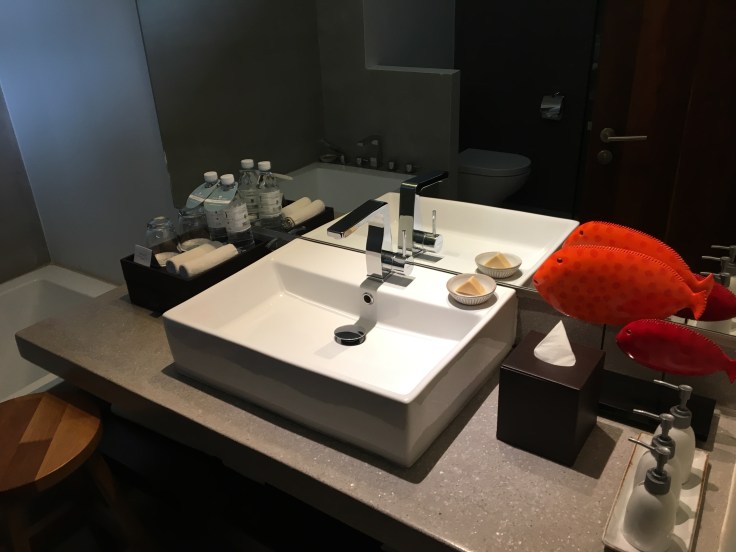 aviary hotel bathroom sink