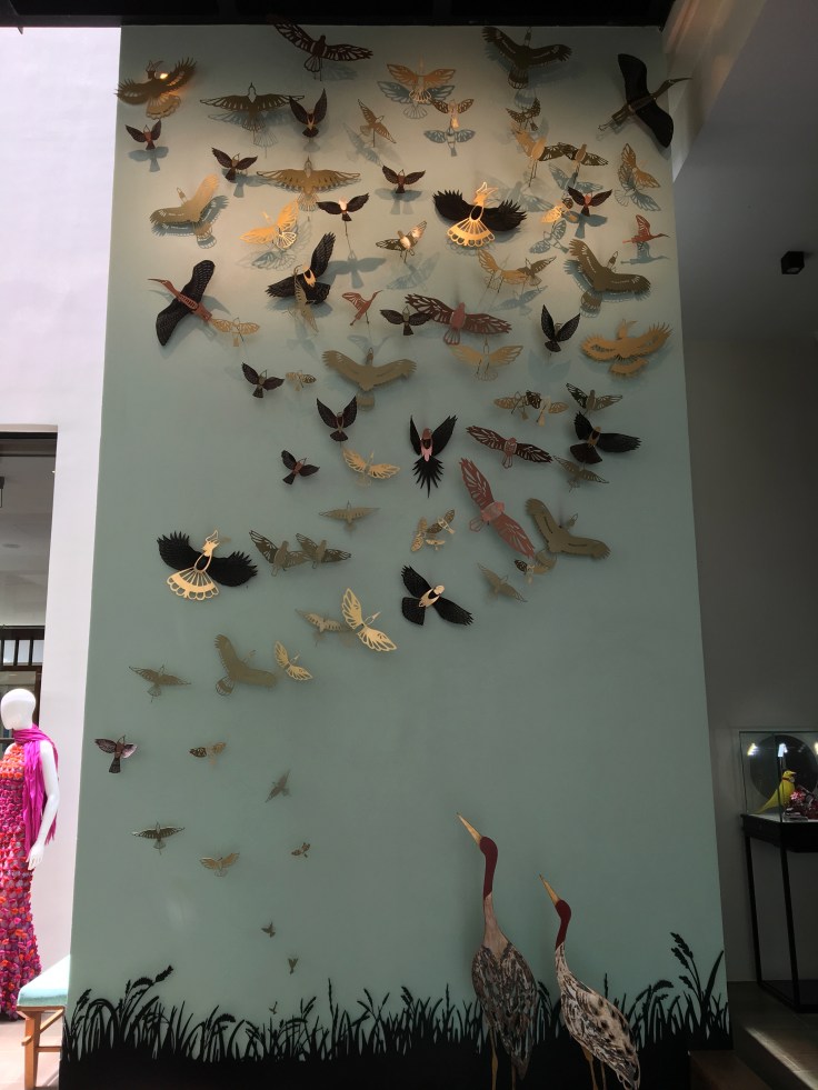 aviary hotel lobby decor