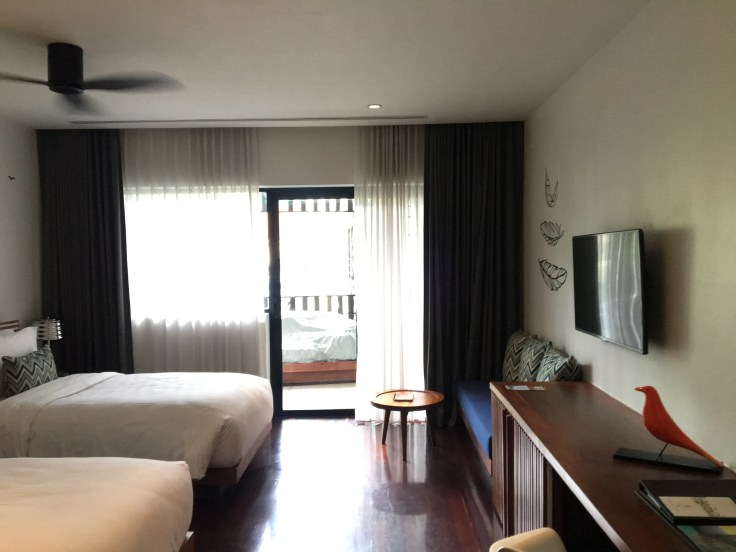 aviary hotel room entrance 1