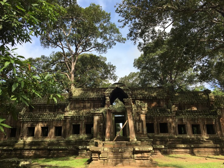 siem reap angkor wat rear temple
