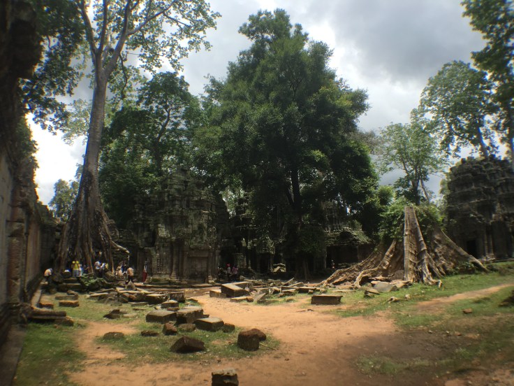 siem reap angkor wat ta prohm courtyard