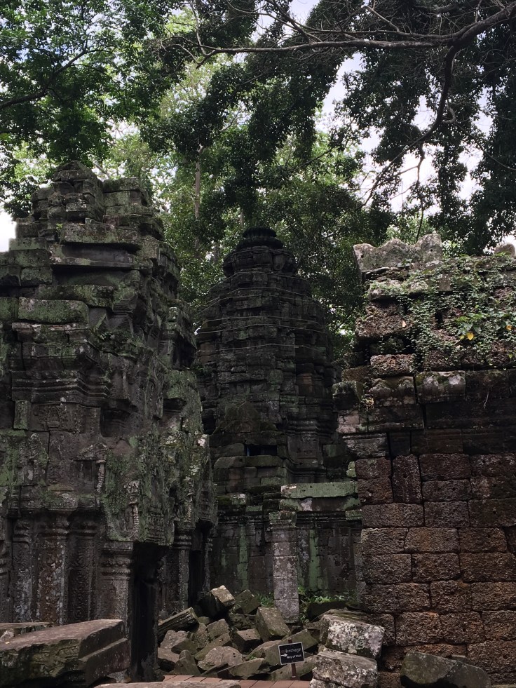 siem reap angkor wat ta prohm ruined stupa