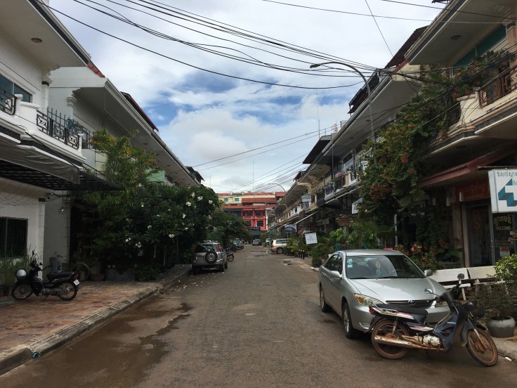 siem reap town sleepy street