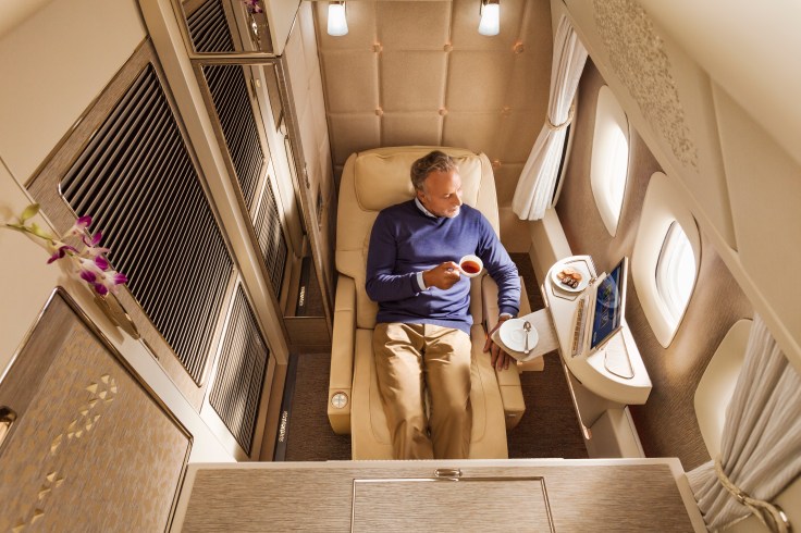 new emirates first class suite fully enclosed