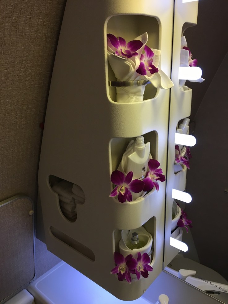 thai royal silk cabin bathroom amenities