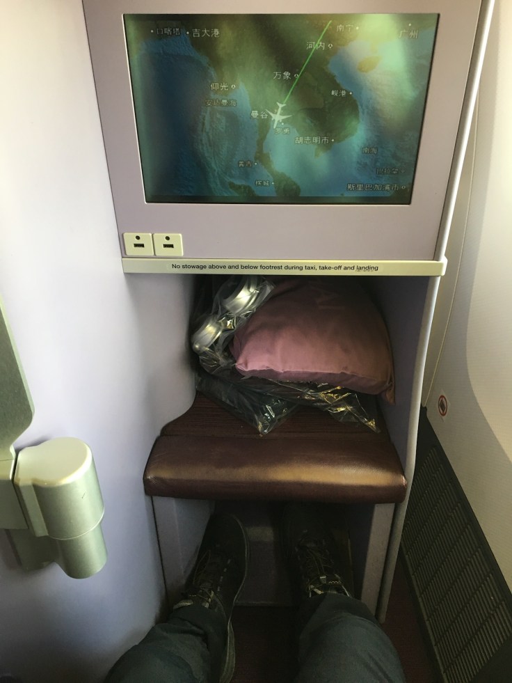 thai royal silk cabin legroom