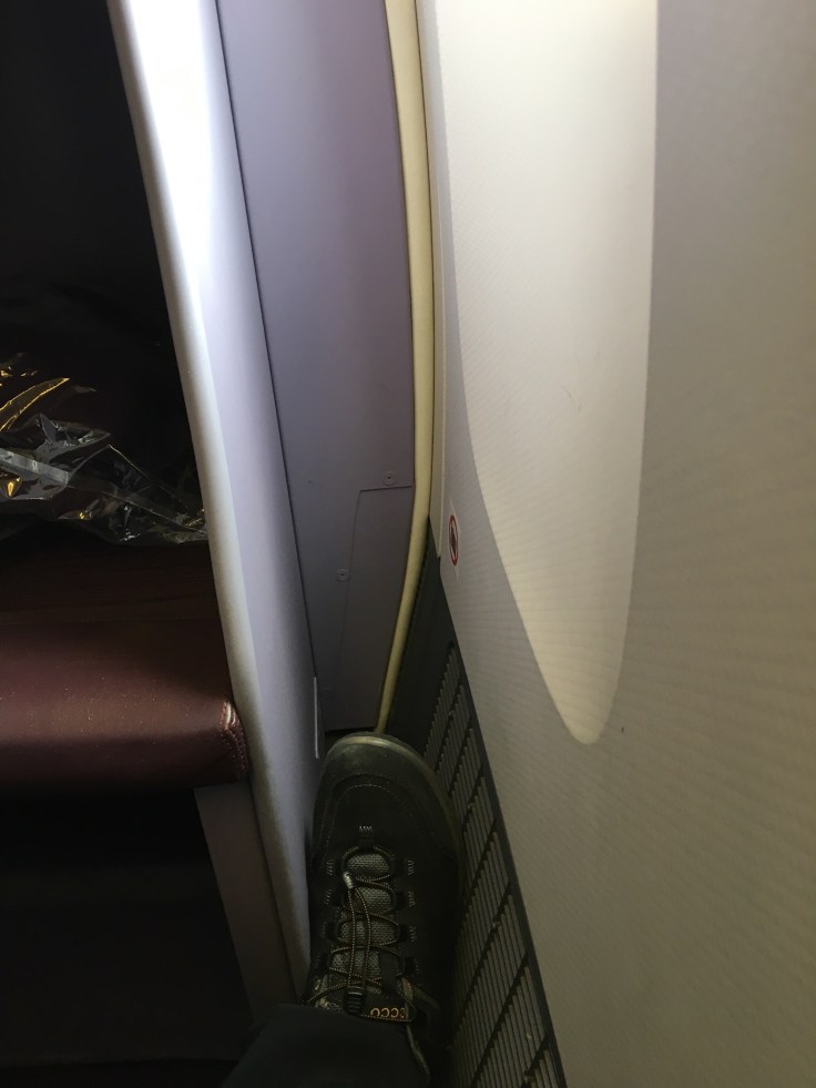 thai royal silk cabin seat added side space