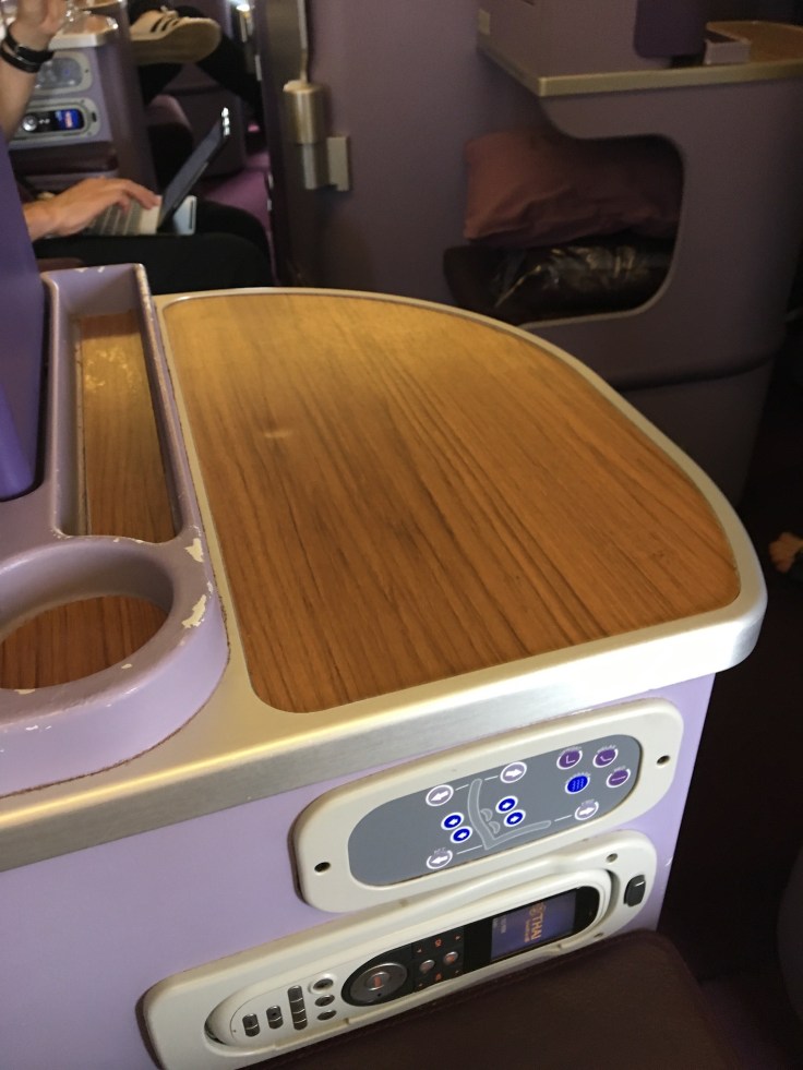 thai royal silk cabin side table