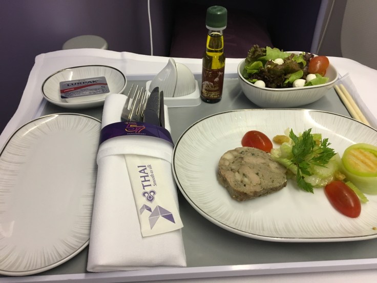 thai royal silk service appetizer