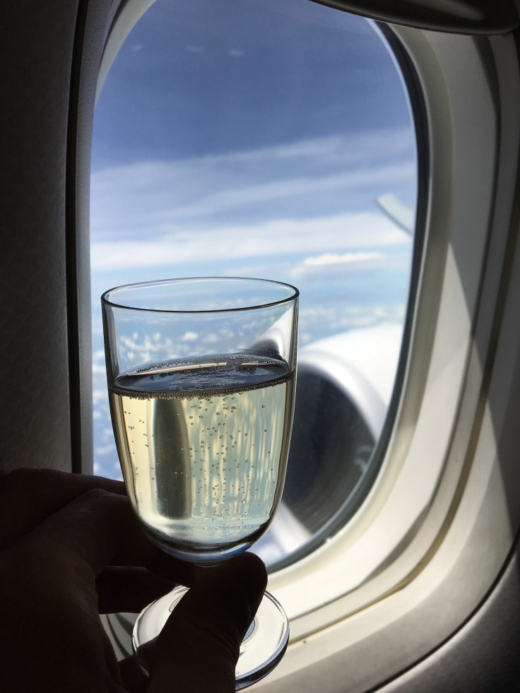 thai royal silk service champagne views