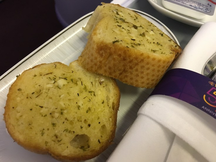thai royal silk service garlic bread