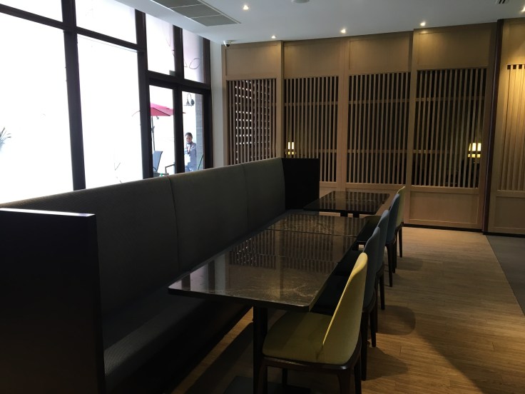 siem reap airport lounge dining tables