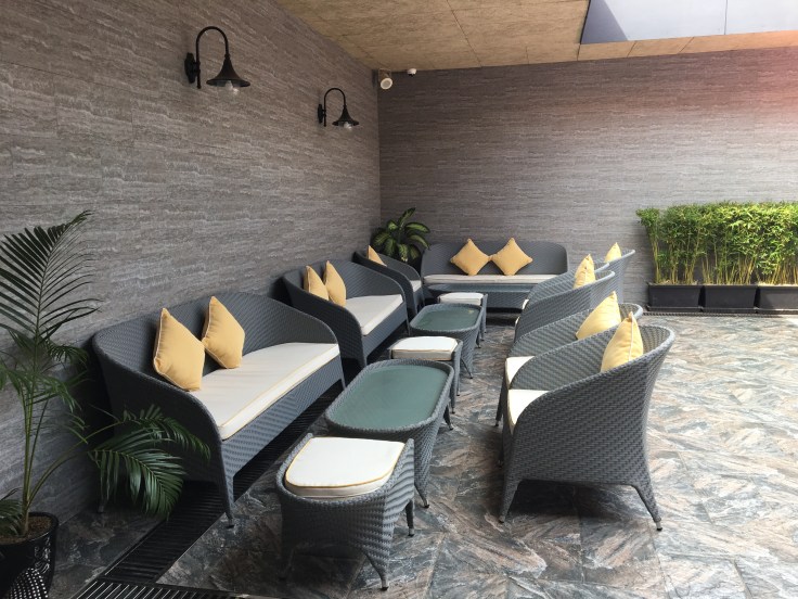 siem reap airport lounge outdoor patio