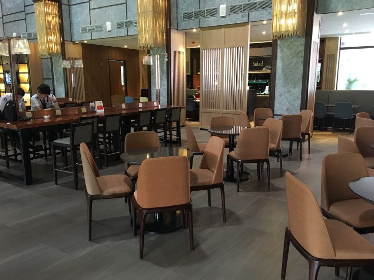 siem reap airport lounge seating area