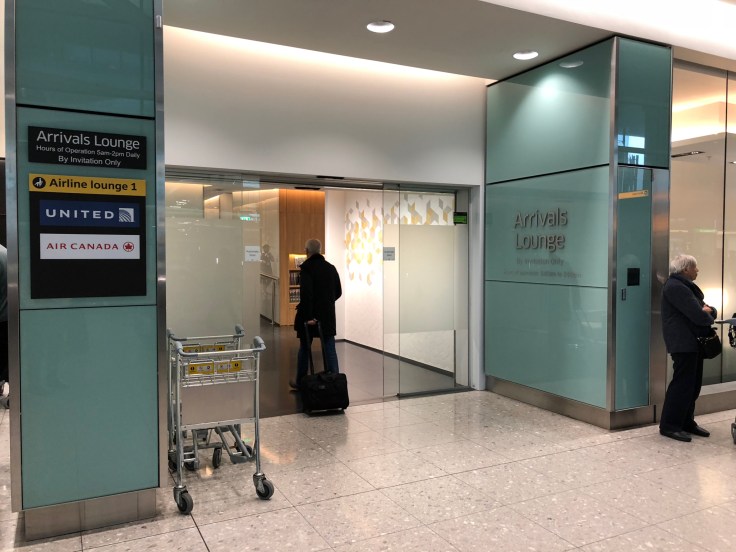 lhr arrivals lounge exterior entrance