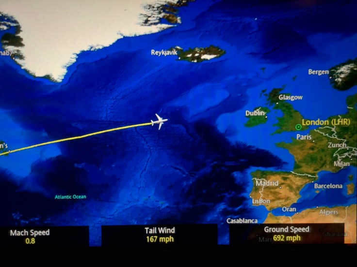 united airlines polaris business diamond entertainment moving map post sleep