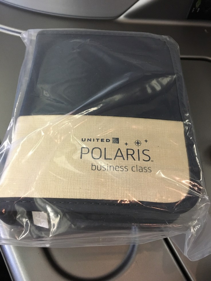 united polaris first soft amenity kit