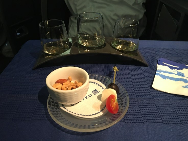 united polaris first soft amuse bouche