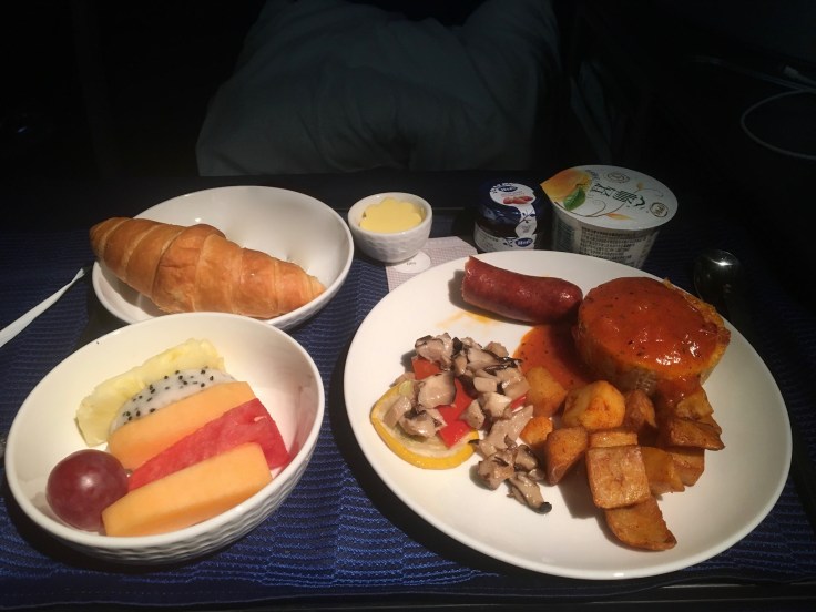 united polaris first soft breakfast