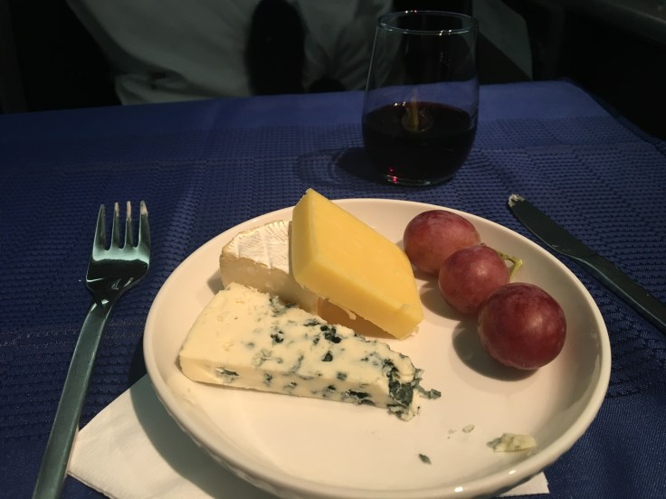 united polaris first soft cheese plate