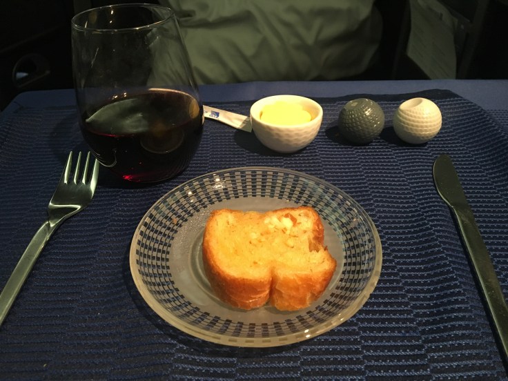 united polaris first soft garlic bread