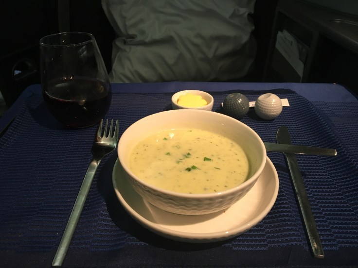 united polaris first soft soup