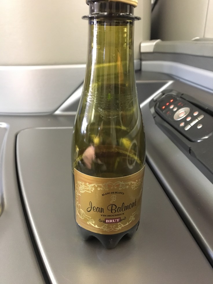 united polaris first soft sparkling wine