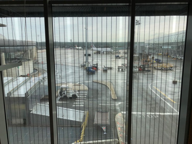 air france business salon cdg window side outdoor view