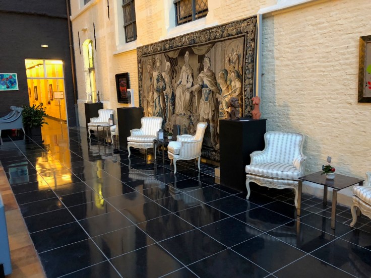 l'hermitage gantois lille public atrium seating area 1