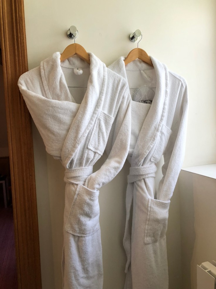 l'hermitage gantois lille room bathroom robes