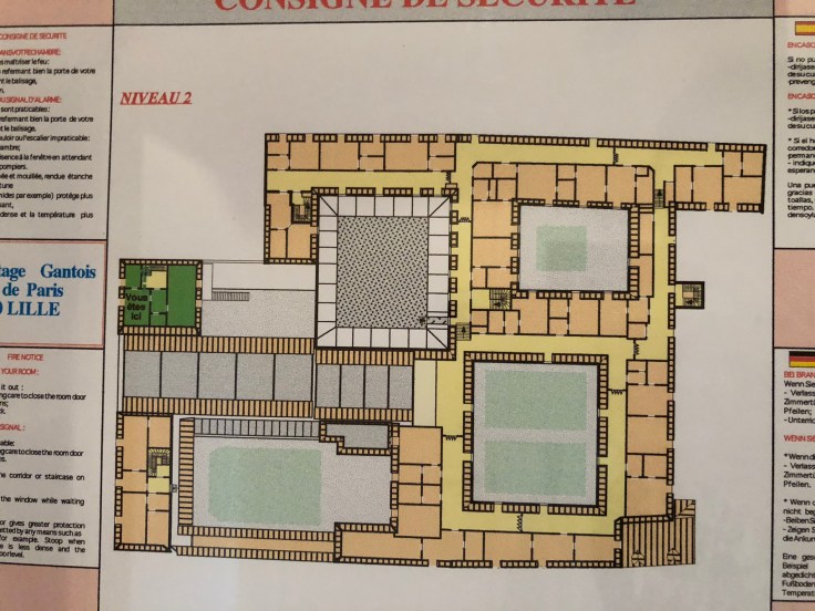 l'hermitage gantois lille room floor plan