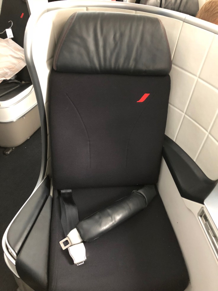 air france business hard seat chair