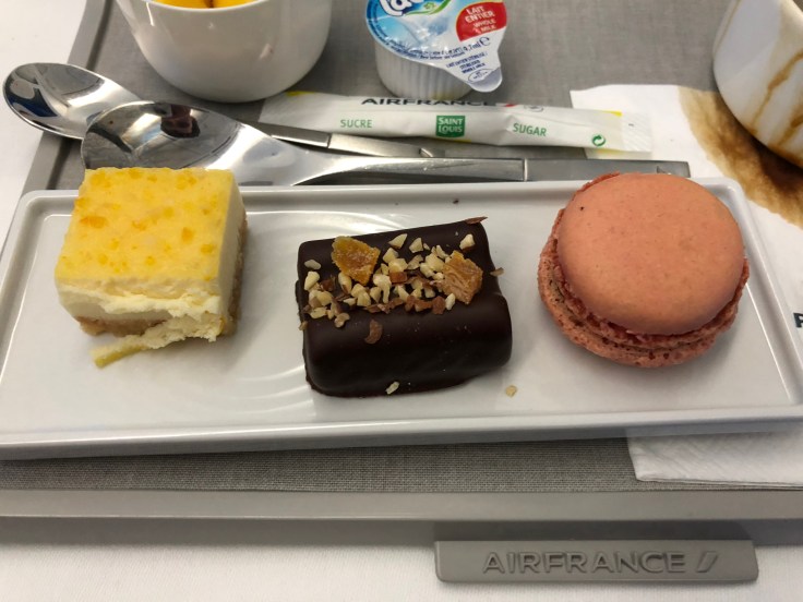 air france business soft dining sweet bites