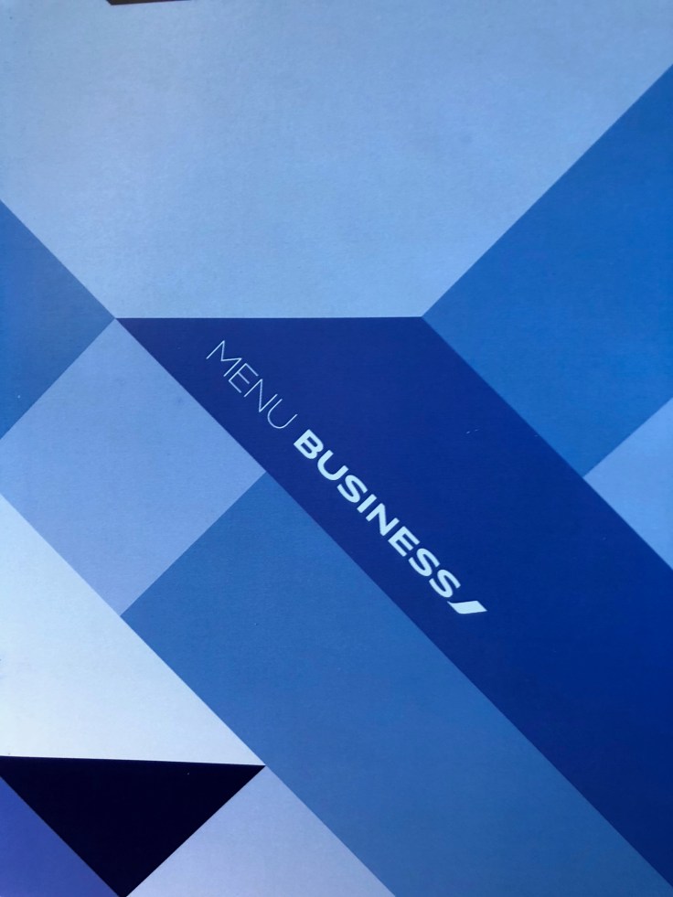 air france business soft menu 0