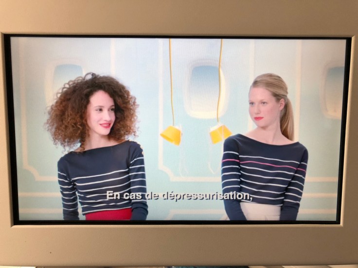 air france business soft safety video