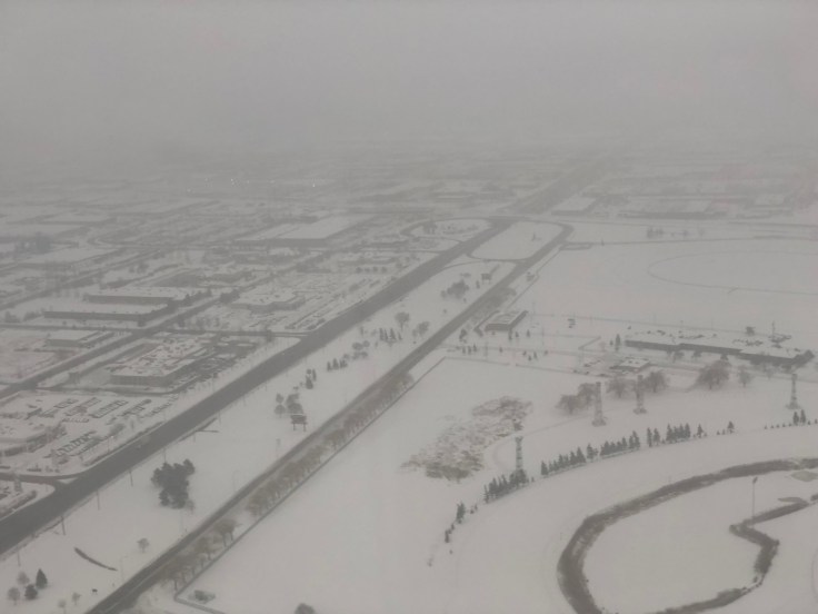 air france business view descent 2
