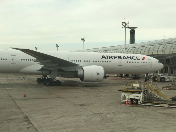 air france business view taxiing 1