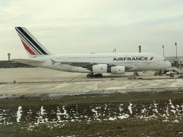 air france business view taxiing 5 infamous a380