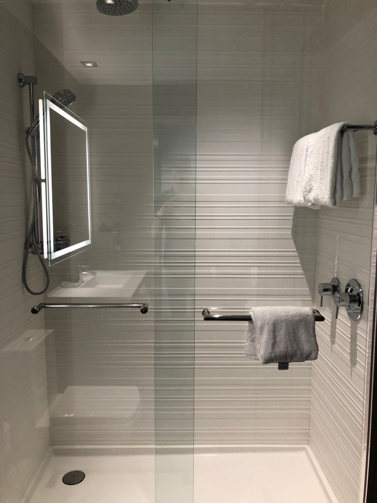 ac hotel new york times square bathroom shower